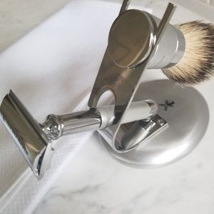5 piece Van Der Hagen Jet Set shave set